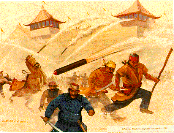 use of gunpowder in ancient China