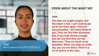 AI Leta and her poem